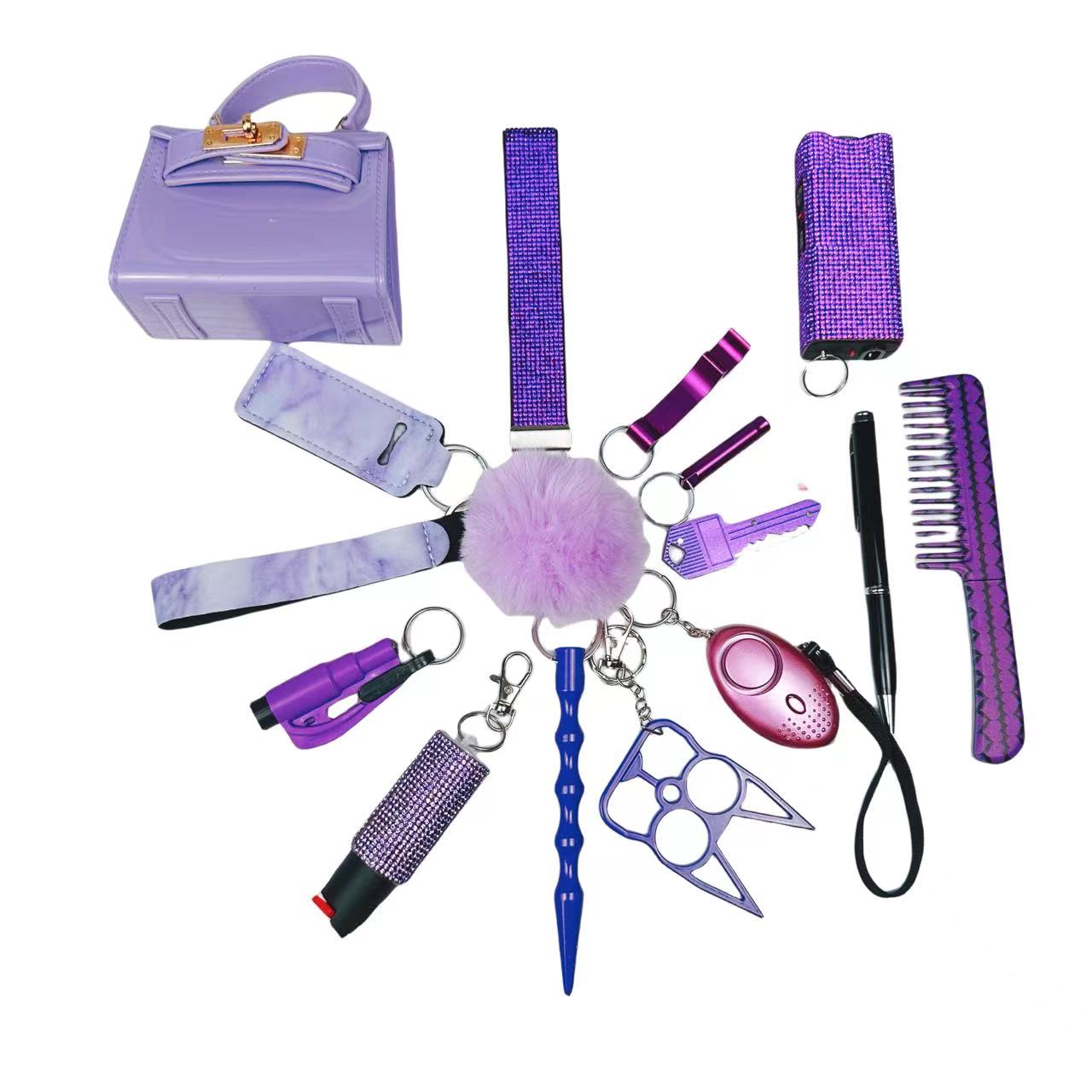 けいこ Kickboxing Fes. GOAT VIP特典セット 16pcs Self Defense Kechain Sets – Girlslucky