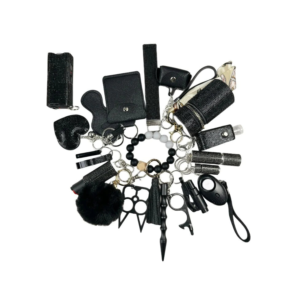 2024 NEW 20pcs Full Diamond Keychain Sets