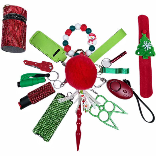 Christmas keychain set